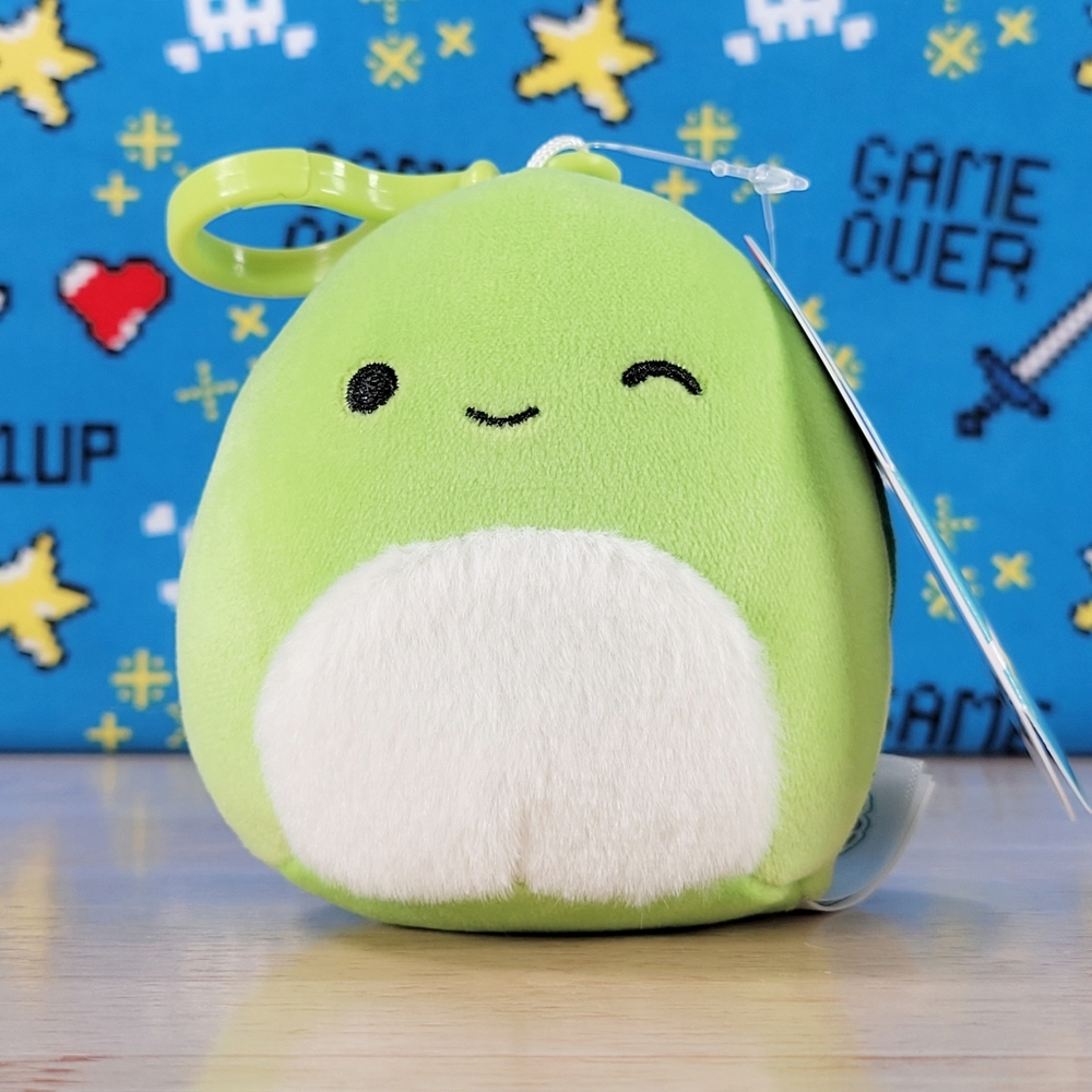 Squishmallow Henry the Turtle 3" Clip Keychain UltraSoft Stuffed Kids Toy Plush